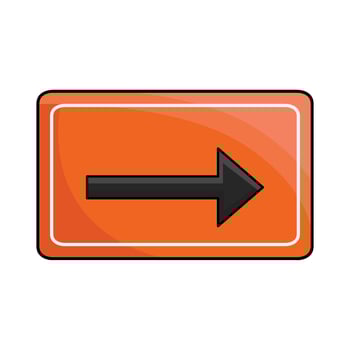 illustration of Detour vector