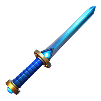 3D Render Sci-Fi Fantasy Sword Illustration png
