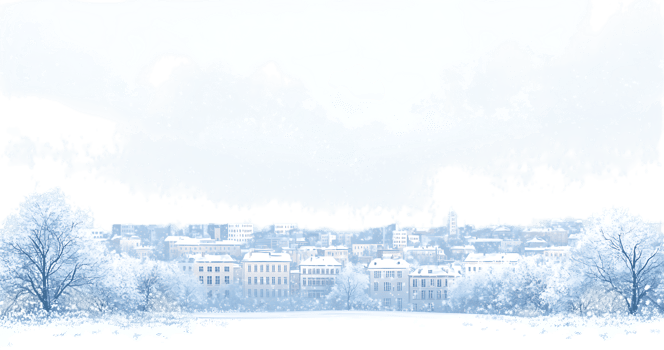 Winter landscape background png