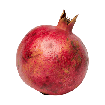 Pomegranate fruit without background png