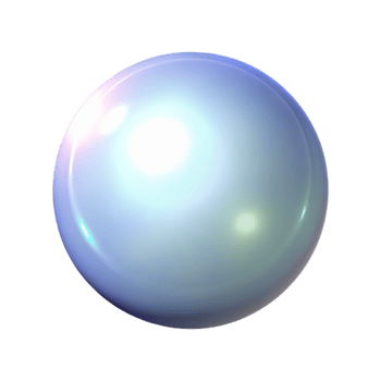 extraordinary classic Luminous Orb 3D Render genuine png