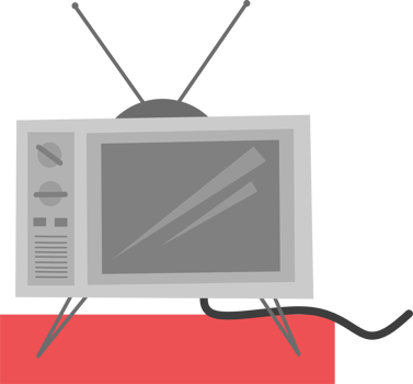 Retro tv clipart png