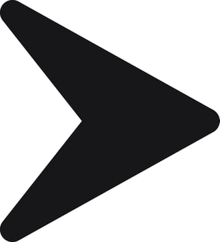 Simple black arrow pointing right, serving as a clear indicator for direction, trend, or next button in a sleek, minimalist, and modern design, enhancing user experience vector