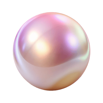 beautiful artistic Pearl 3D Render Abstract Background original png