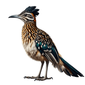 Roadrunner Wildlife Scene png