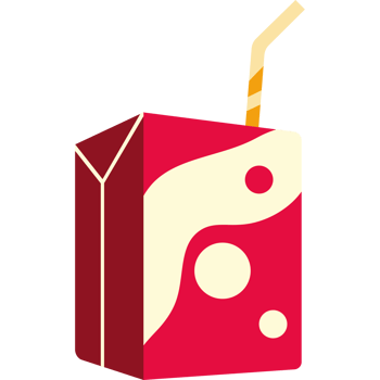 tetrapack box and straw png