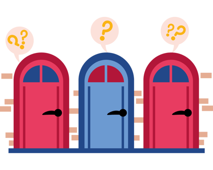 doors choice making decision png