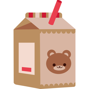 tetrapack box beverage and straw png
