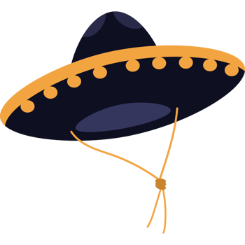 mexican charro sombrero png