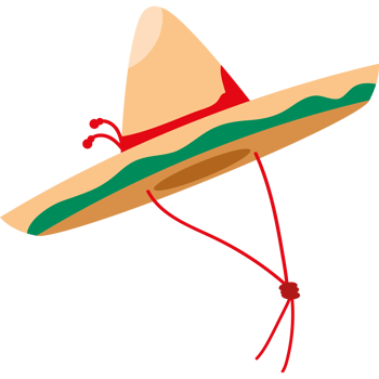 mexican charro sombrero traditional png