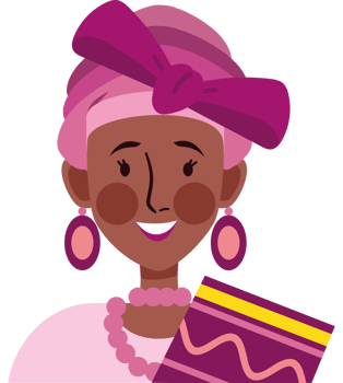 nigeria woman character png
