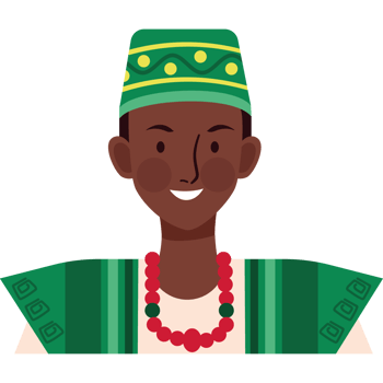 nigeria man character png