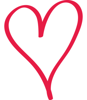 scribbled heart love png
