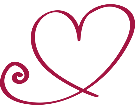 scribbled heart print png