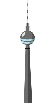 germany tv tower png
