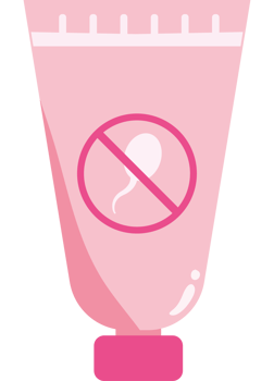 contraceptive spermicide tube png
