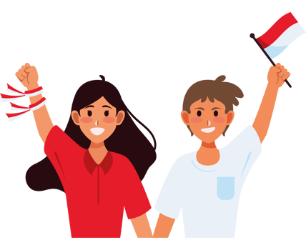 indonesia independence day people png
