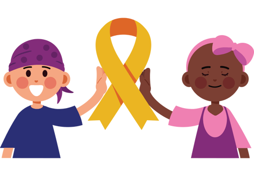 childhood cancer day cute kids png