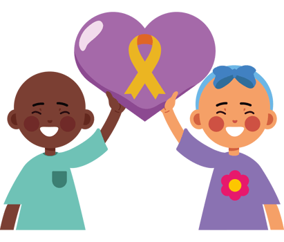 childhood cancer day awareness png