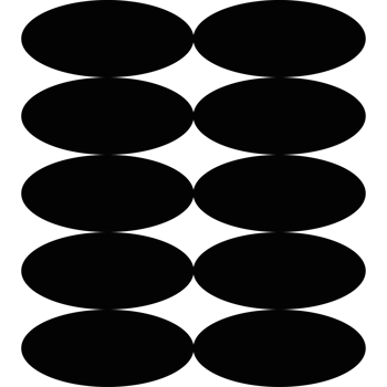 black oval pattern geometric shape png