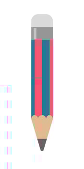 Cartoon style pencil vector