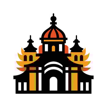 Baroque Architecture Design vector