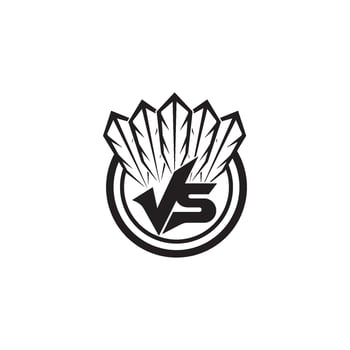 The logo for a martial arts tournament vector