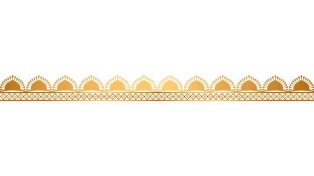 Label ornament and vintage luxury frame wedding invitation card text box title border islamic editable golden background png