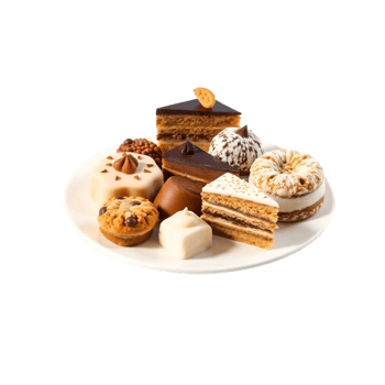 Baked Delights, An Assortment of Cakes and Treats png