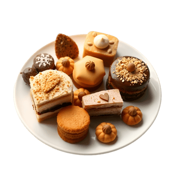 Decadent Dessert Selection, Cakes and Chocolates png