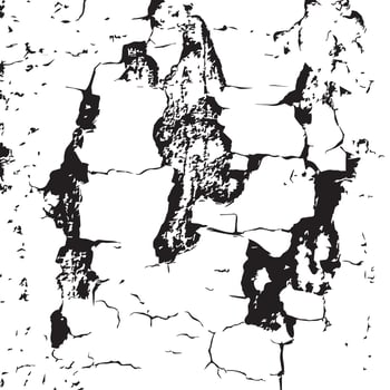 Worn-out comic book grunge texture for vintage pop-art visuals vector