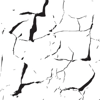 Cracked wall grunge background for urban design themes vector