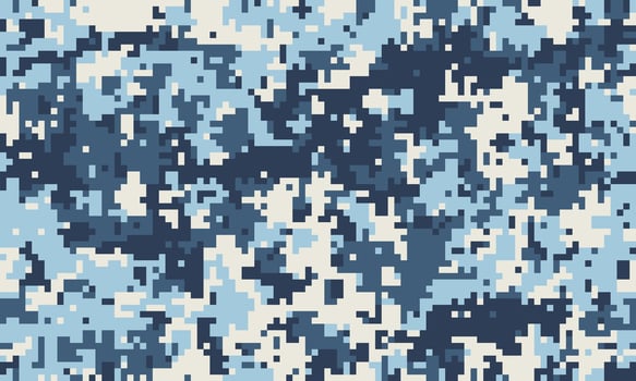 Commando hiding painted paintball. Combat veteran geometric spotted. Camo forest creative paper. vector