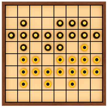 3d render board game pieces with transparent background png