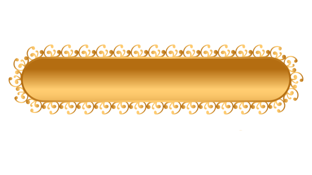 Set of luxury color golden arabic islamic banner title frame text box border transparent background png