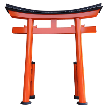 Authentic Japanese Torii Gate with Rich Cultural Significance png