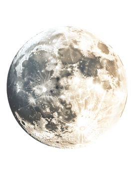 Full Moon Close Up, Gray and Beige Lunar Surface, Night Sky png