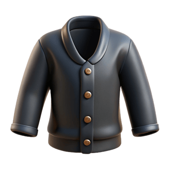 Elegant Black Cardigan for Women's Fashionable Layering png
