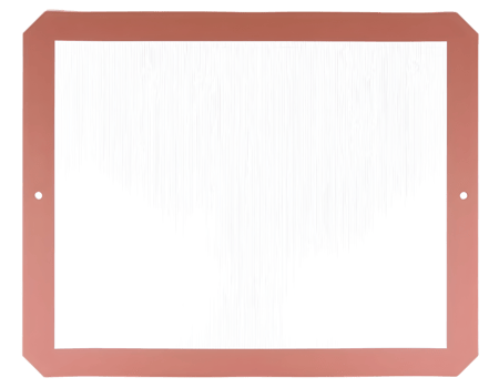 Blank white signboard isolated on transparent background png