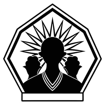 Stylish Cadre Silhouette Assortment vector