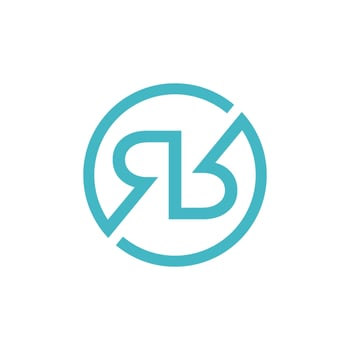 R R Letter Logo Template Illustration Design. EPS 10. vector