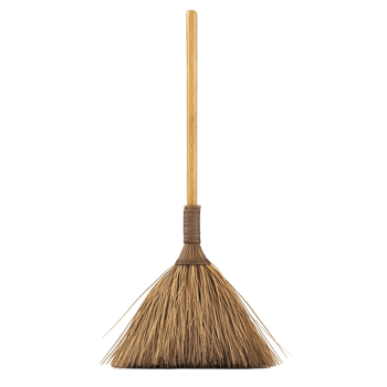 Traditional Straw Broom png