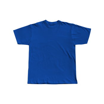 Blank blue T Shirt transparent background png