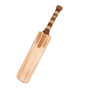 Wooden Cricket Bat Watercolor Illustration Design Graphic game team brown match goods sports summer png