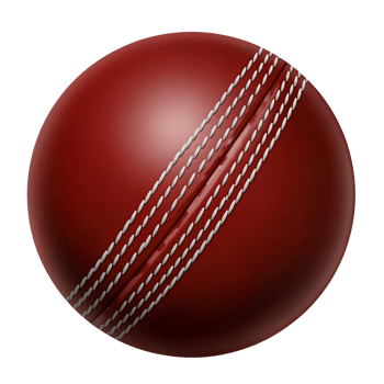Red Leather Cricket Ball Close Up Sports Equipment Game Seam Team Play Match Image Summer Closeup png