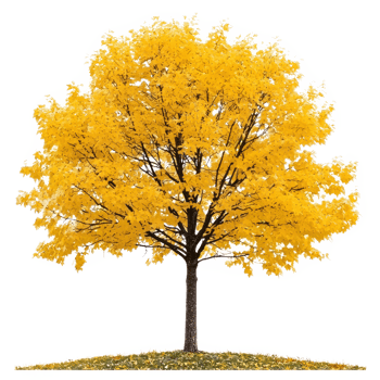 Maple isolate on transparent background png