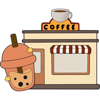 A coffee shop png