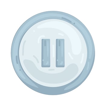 pause buttons illustration vector