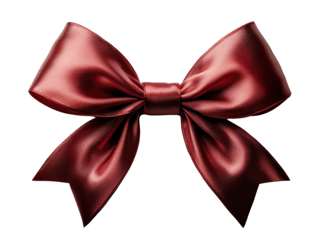 shiny red ribbon bow perfect for gift wrapping and decorations png