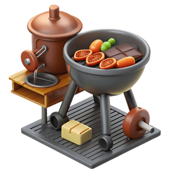 Grilling Citrus, Chocolate, and More A Culinary Adventure png
